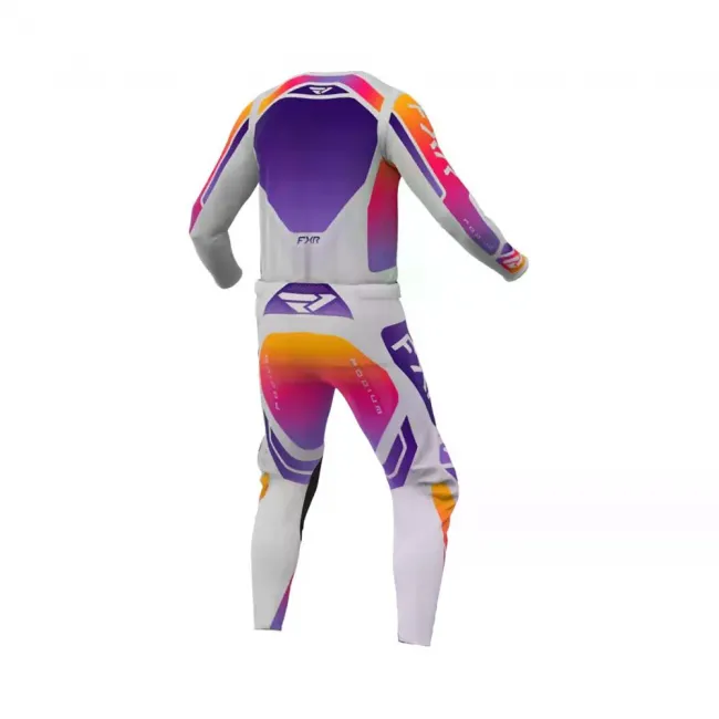 Pantaloni FXR Podium Relay MX26 Grey Purple Tang
