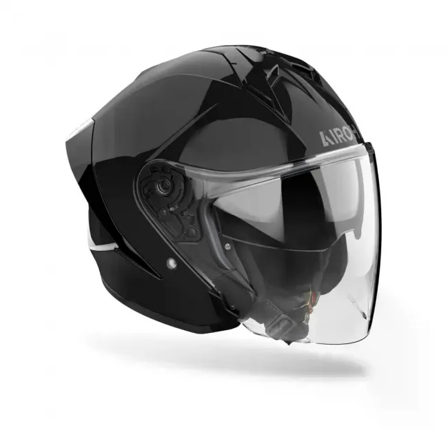 Casca Airoh H21 Color Black Gloss