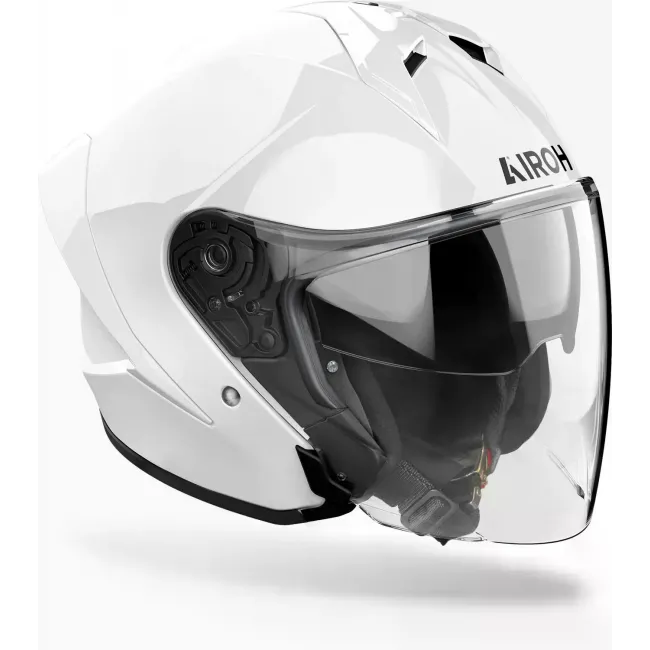 Casca Airoh H21 Color White Gloss