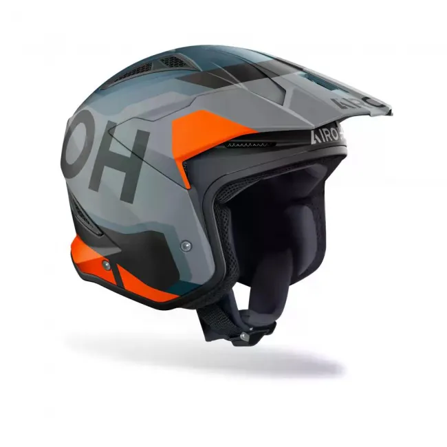 Casca Airoh TRR II Jupiter Orange Gloss