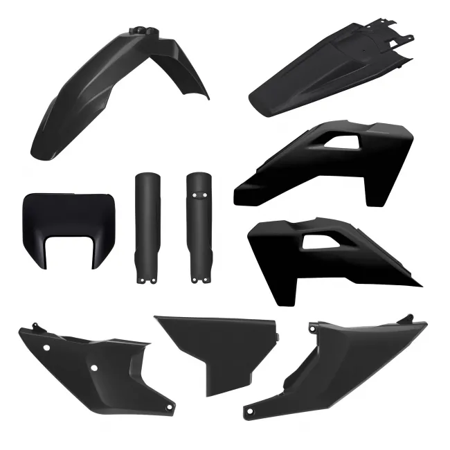 Kit complet plastice Husqvarna TE/FE 2026 Polisport Black