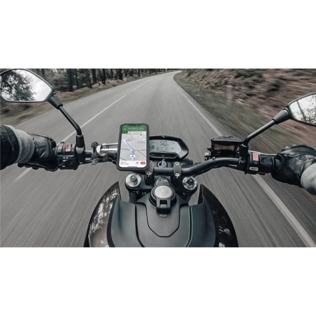 Prindere telefon pe ghidon Cube X-Guard A+ Black