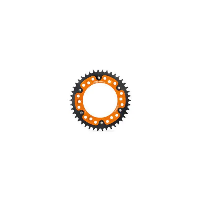 REAR SPROCKET ORANGE 46 T.
