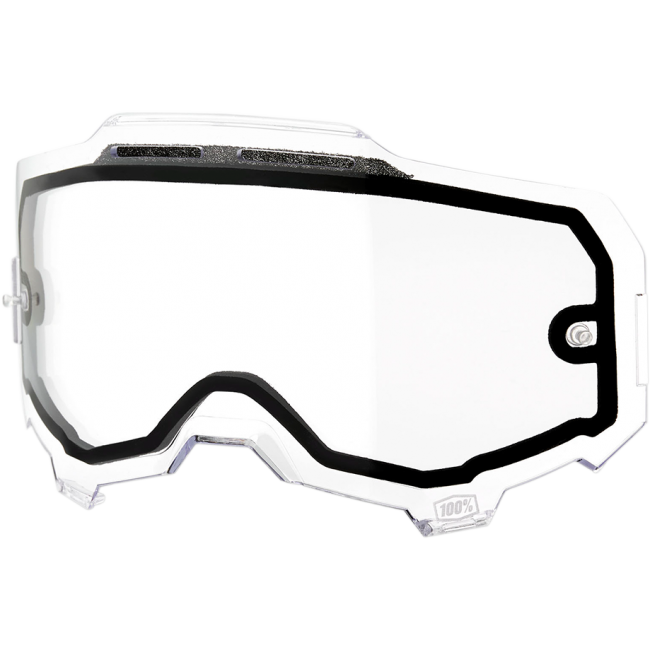 Lentila ochelari 100% Armega dubla ventilata clara