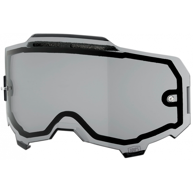 Lentila ochelari 100% Armega dubla ventilata smoke
