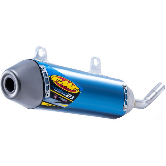 Toba FMF Powercore 2.1 Titan Shorty KTM 250/300 EXC 17-19