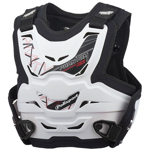 Armura copii Polisport Phantom Mini White