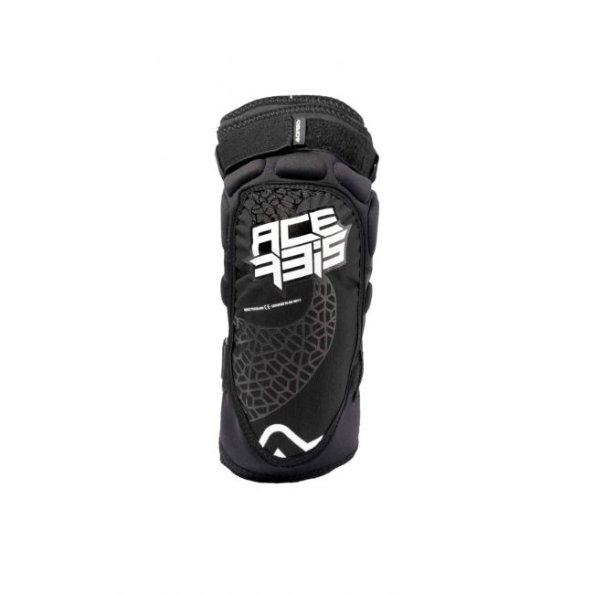 Genunchiere copii Acerbis Soft Black White