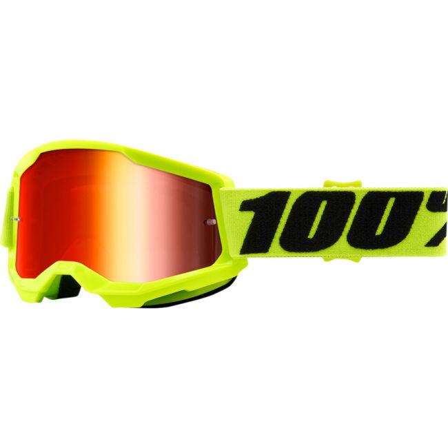Ochelari copii 100% Strata 2 Yellow Mirror Red