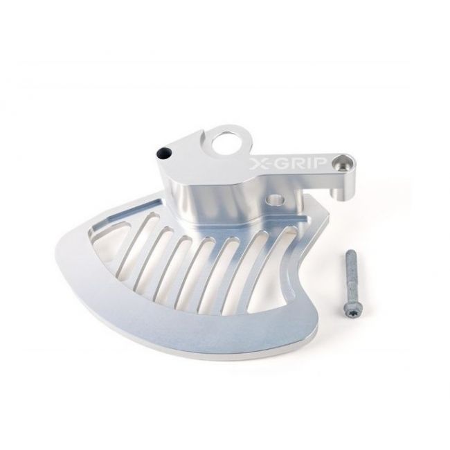 Protectie disc frana fata KTM/Husq/GasGas X-Grip 16-22 Silver