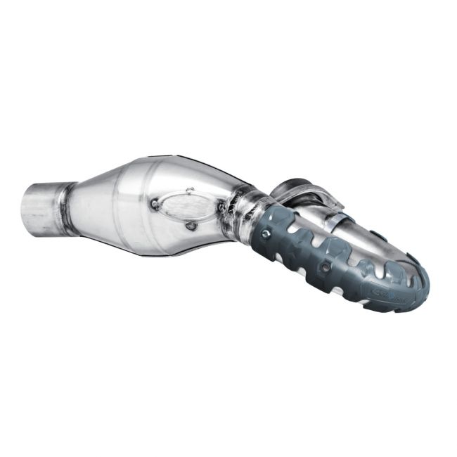 Protectie evacuare aluminiu 22cm Polisport Grey