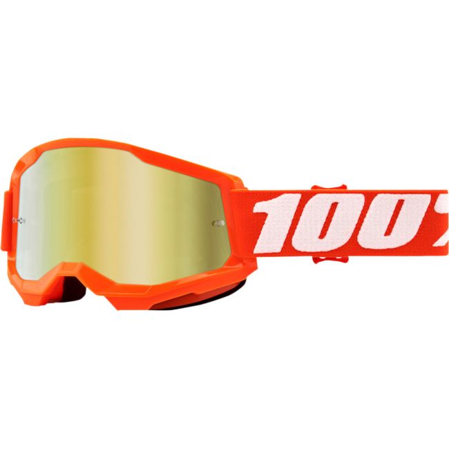 Ochelari 100% Strata 2 Orange Mirror Gold