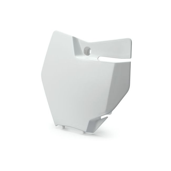 Start Number Plate White 2016