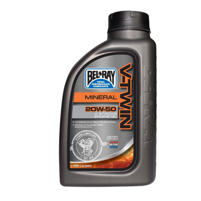 Ulei Bel-Ray V-Twin Mineral 20W50 1L