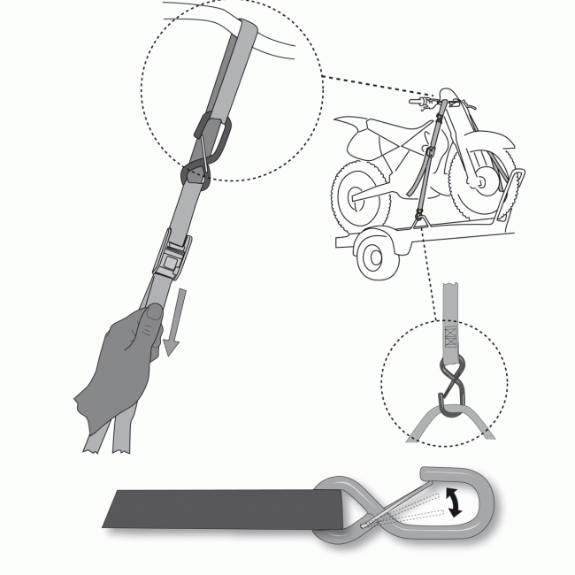 Chingi set Acerbis 25mm